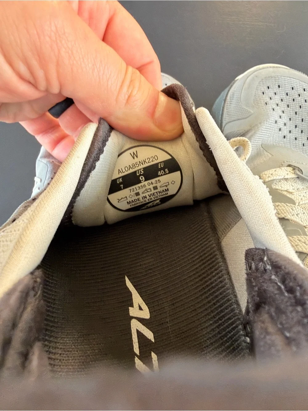 Altra Gray and White Women's Athletic Shoes
